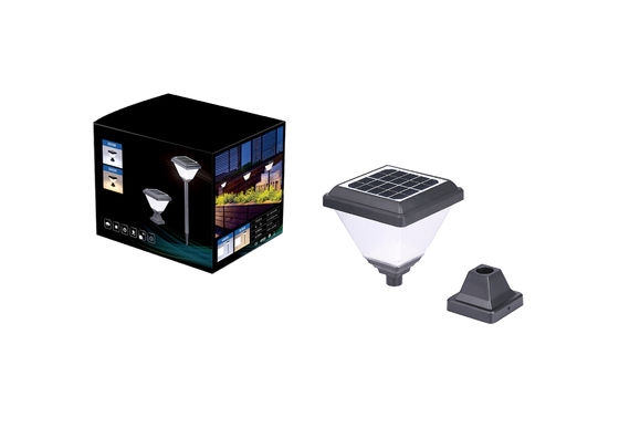 85cm 3.2V Solar Powered Pedestal Lights Square 7000mAH